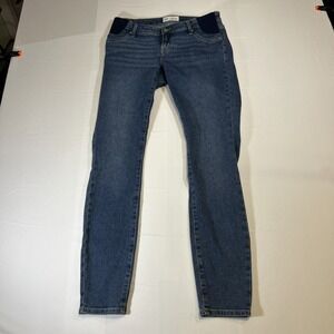 Gap Maternity Jeans Blue Denim Pants Pregnant Women's 28‎ / 6L (Actual 30X26.5)